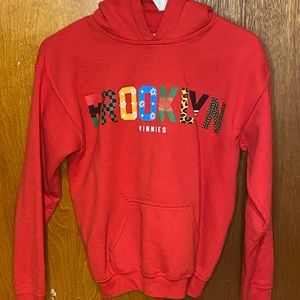 BROOKLYN VINNIES kids hoodie sweater size L